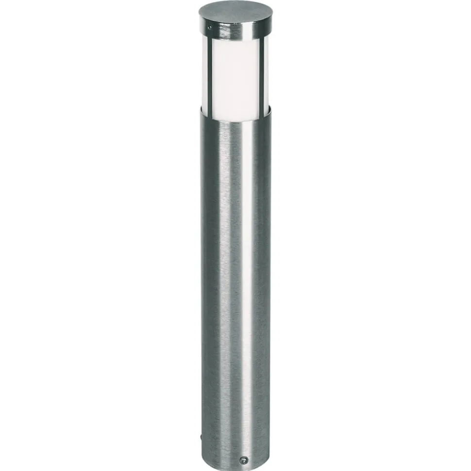 Exclusieve zuillamp Primo van roestvrij staal