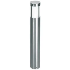 Exclusieve zuillamp Primo van roestvrij staal