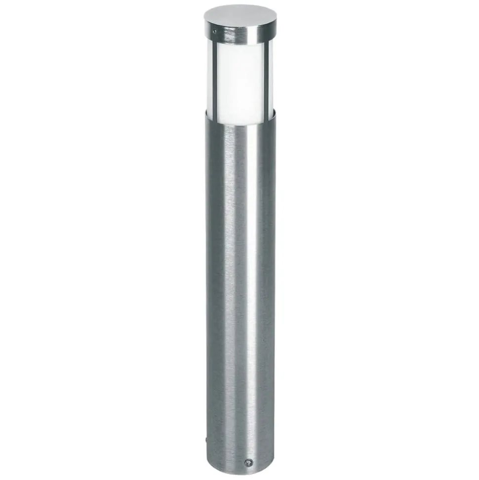 Exclusieve zuillamp Primo van roestvrij staal