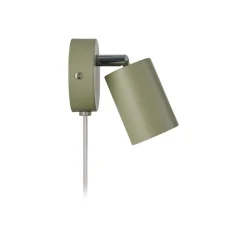 Explore wandspot met kabel en stekker, GU10, groen