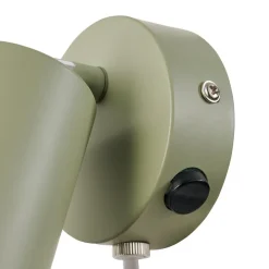 Explore wandspot met kabel en stekker, GU10, groen