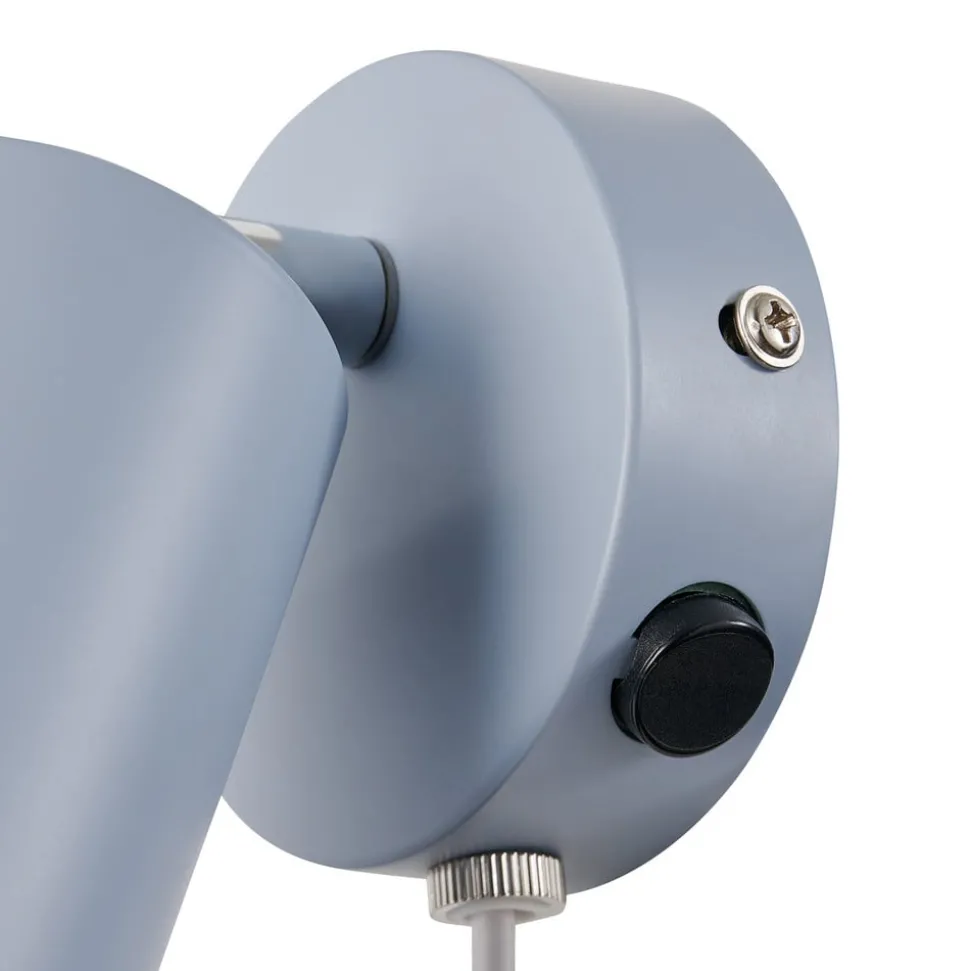 Explore wandspot met kabel en stekker, GU10, blauw