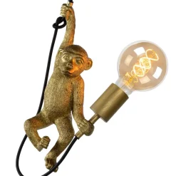Extravaganza Chimp hanglamp, goud mat/zwart