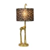 Extravaganza Miss Tall tafellamp, mat goud