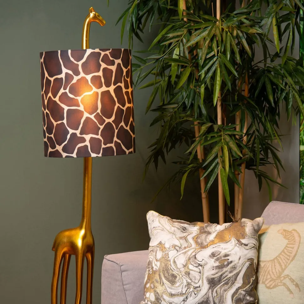 Extravaganza Miss Tall vloerlamp, mat goud