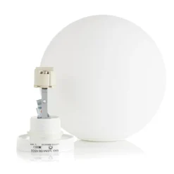 Fabbian Lumi Sfera glas-wandlamp, Ø 14 cm