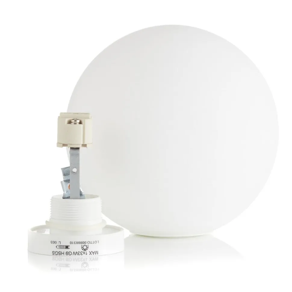 Fabbian Lumi Sfera glas-wandlamp, Ø 14 cm