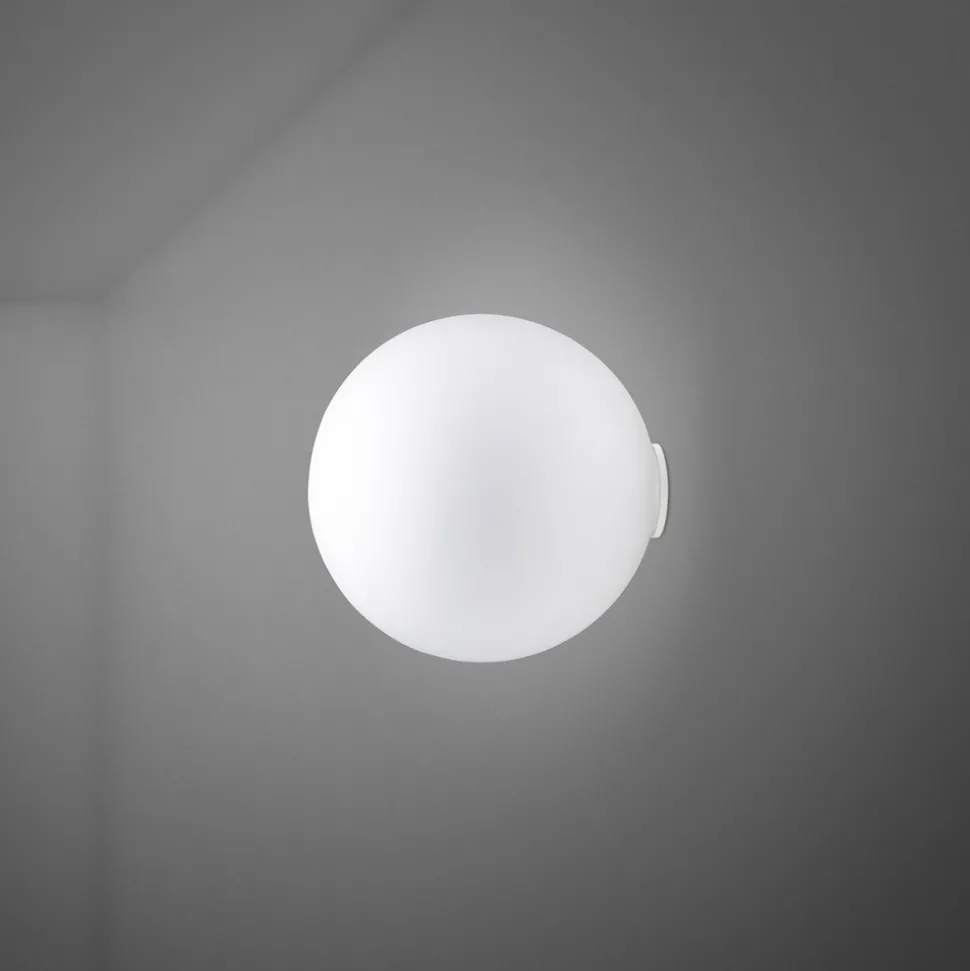 Fabbian Lumi Sfera glas-wandlamp, Ø 20 cm