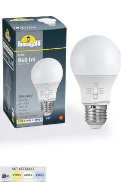 Fabio buitenwandlamp, zwart/helder, kunsthars, E27 CCT