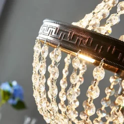 Fascinerende hanglamp Jorve met kristal