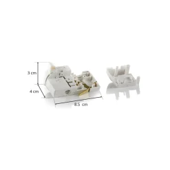 3-fase multiadapter Noa, draagkracht 5kg, wit