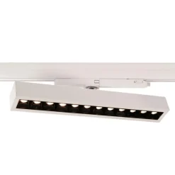 3-fasen LED spot Alnitak, 4.000 K, wit