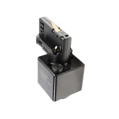 3-fasen railsysteem D Lijncontactdoosadapter, zwart, 1380 W