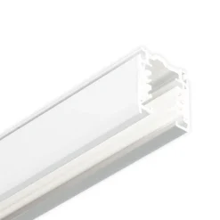 3-fasen railsysteem Noa opbouw 400cm, wit