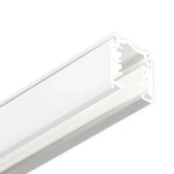 3-fasen railsysteem Noa opbouw 300cm, wit