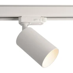 3-fasen railsysteem spot Can, wit, aluminium, GU10, draaibaar gemonteerd