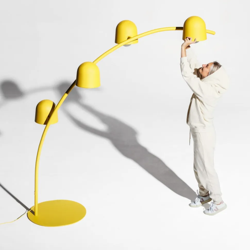 Fatboy Big Lebow vloerlamp, bananengeel