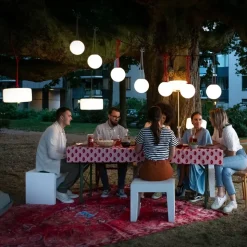 Fatboy Bolleke LED hanglamp met accu, rood