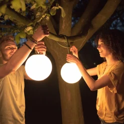 Fatboy Bolleke LED hanglamp met accu, taupe