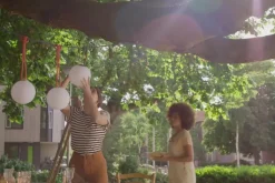 Fatboy Bolleke LED hanglamp met accu, taupe