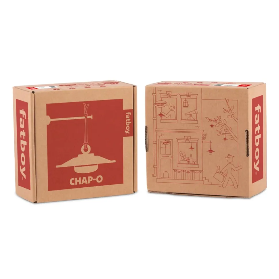 Fatboy Chap-O LED oplaadbare hanglamp, zwart, dimbaar, IP55