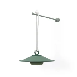 Fatboy Chap-O LED oplaadbare hanglamp, groen, dimbaar, IP55