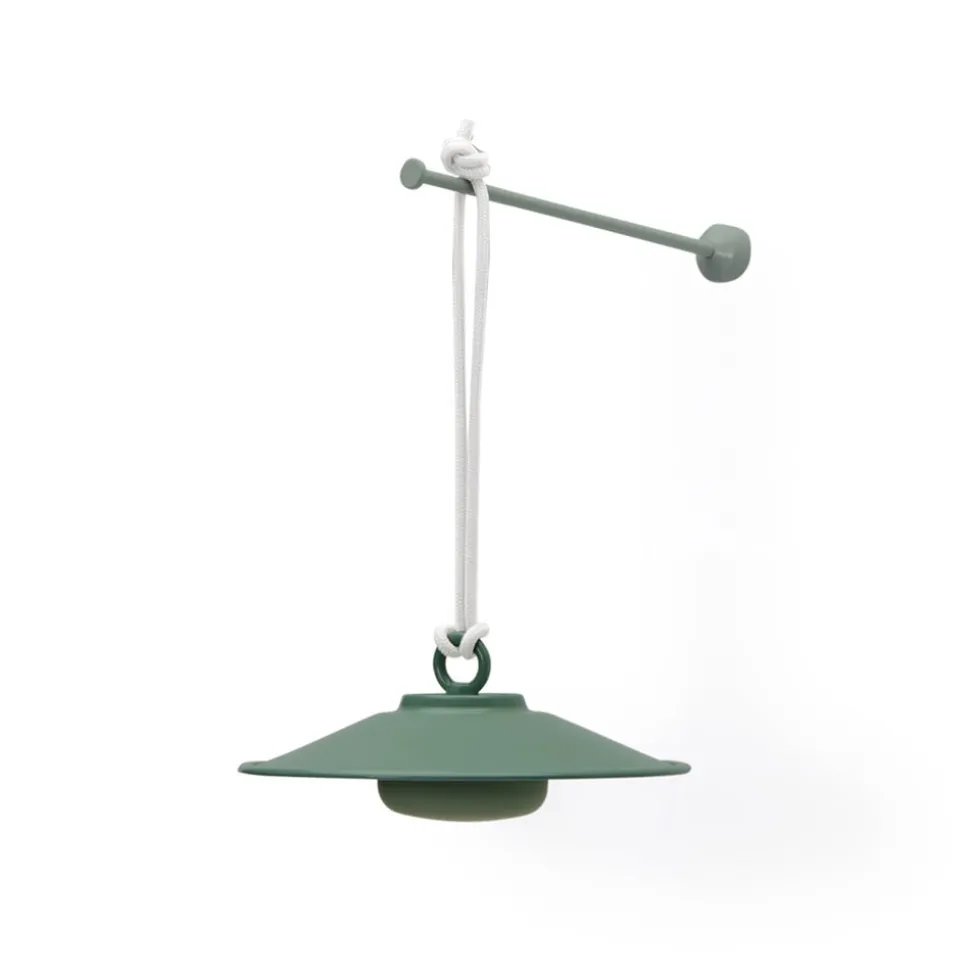 Fatboy Chap-O LED oplaadbare hanglamp, groen, dimbaar, IP55