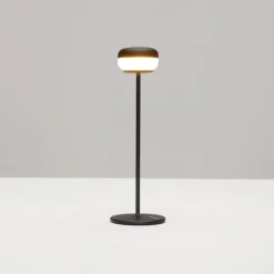 Fatboy LED oplaadbare tafellamp Cheerio, zwart, dimbaar, IP55