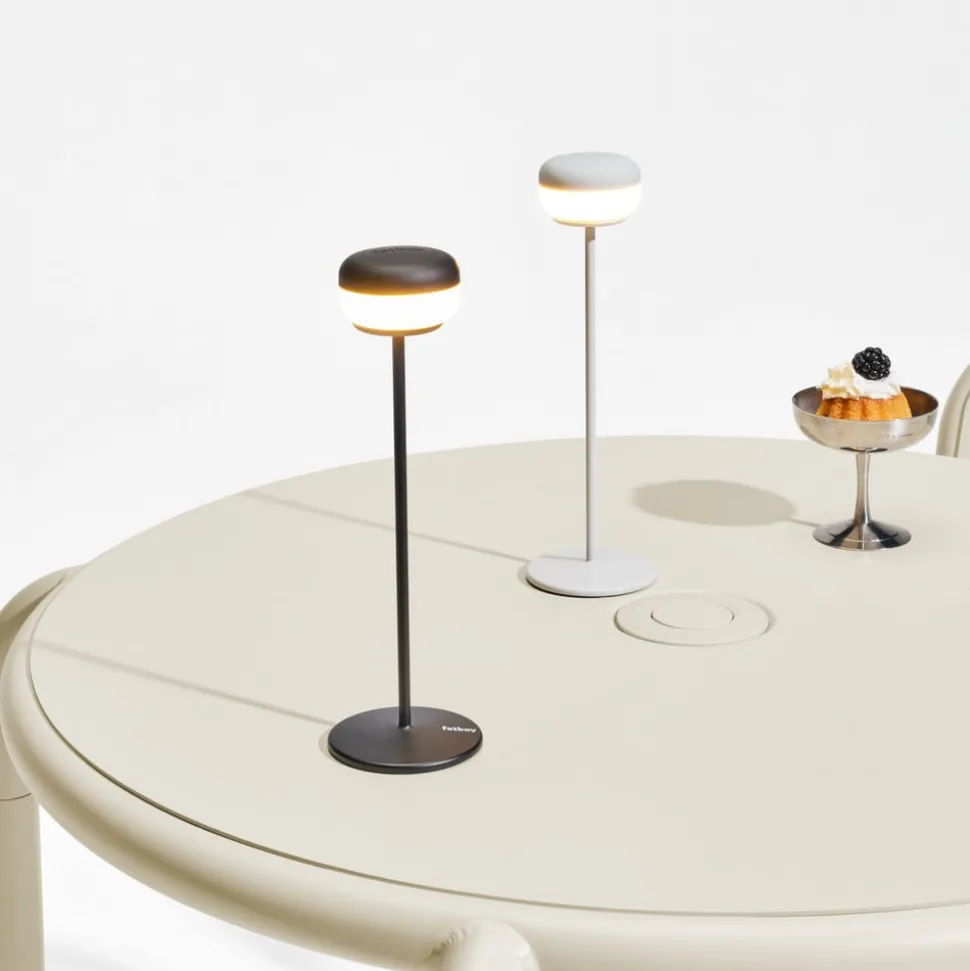 Fatboy LED oplaadbare tafellamp Cheerio, zwart, dimbaar, IP55