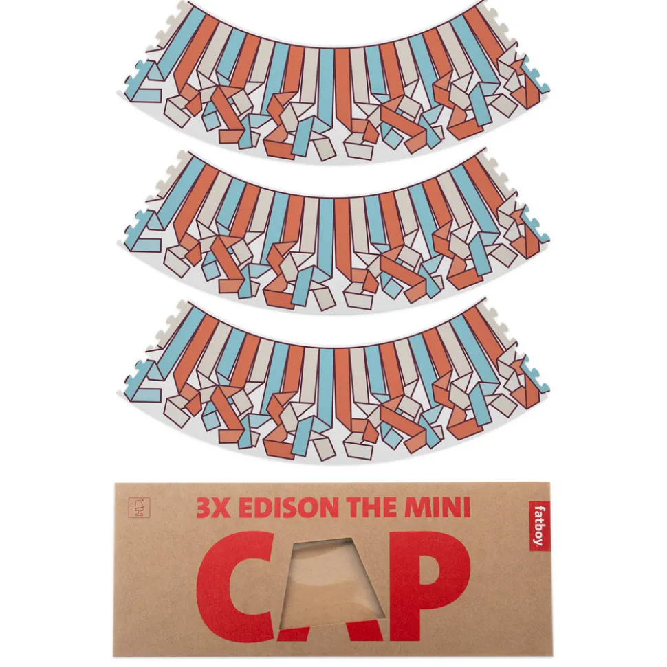 Fatboy mini Cappie kap, 3 per set, serpentine sky