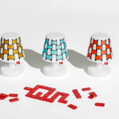 Fatboy mini Cappie kap, 3 per set, weave pumpkin