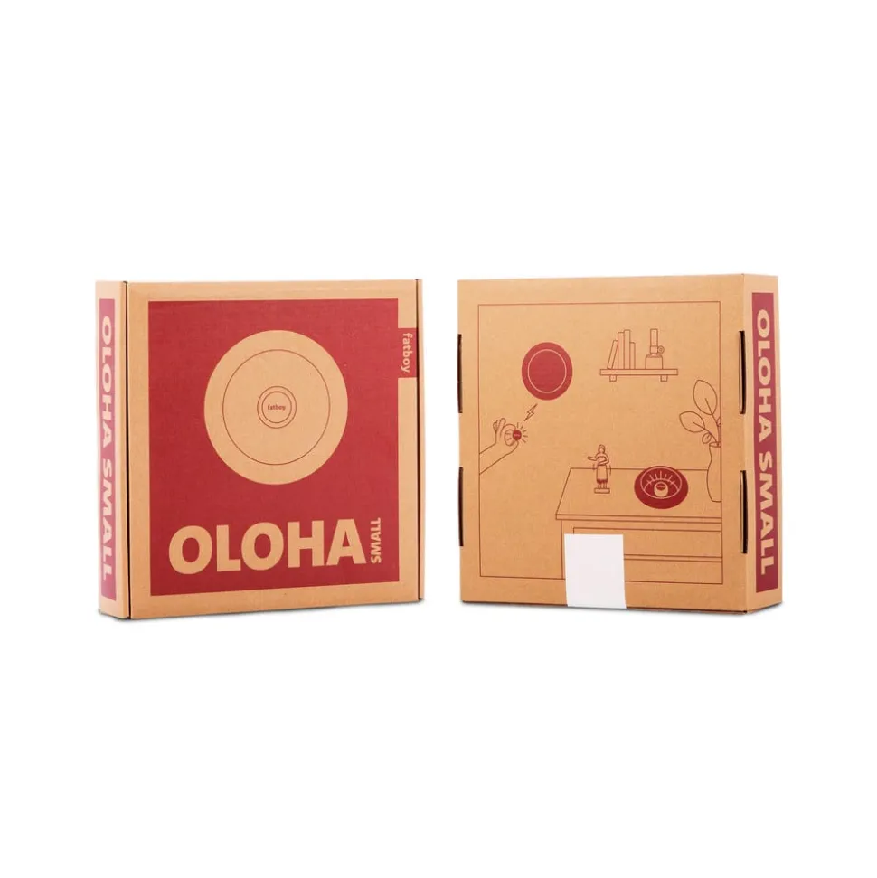 Fatboy Oloha Kleine Akku wandlamp lobby rood