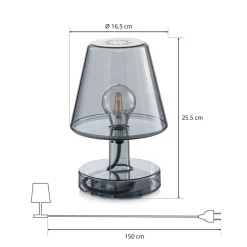 Fatboy Transloetje LED tafellamp, grijs