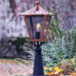 Fenix tuinpadverlichting in koper, 66,5 cm