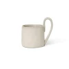 ferm LIVING Flow mok, wit, 360 ml, keramiek, geglazuurd
