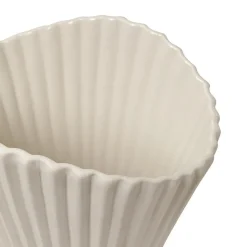 ferm LIVING Fonteinvaas, wit, hoogte 30,5 cm, keramiek