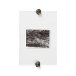 ferm LIVING fotolijst Grind, A5, acryl. Messing