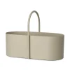 ferm LIVING Grib gereedschapskist, beige, 35 cm breed, ijzer