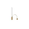ferm LIVING Kandelaar Balans, gepolijst, messing, 9,5 cm
