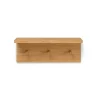ferm LIVING opbergrek Place Rack, 45 cm lang, haak, hout