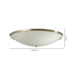 Fijne plafondlamp TALYA, 56,5 cm