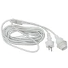 Fitting E27 met Ute kabel, 5 m, wit