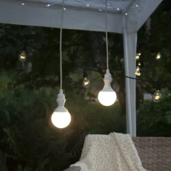 Fitting E27 met Ute kabel, 5 m, wit