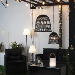 Fitting E27 met Ute kabel, 5 m, zwart