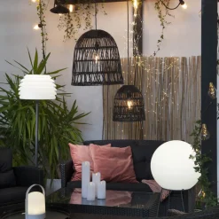 Fitting E27 met Ute kabel, 5 m, zwart