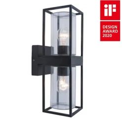 Flair buitenwandlamp, 2-lamps