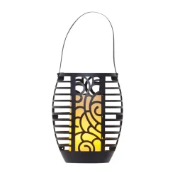 Flame LED lamp op zonne-energie, drie gebruiksmogelijkheden, 42 cm