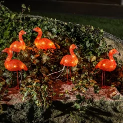 Flamingo LED sfeerlamp in een set van 5