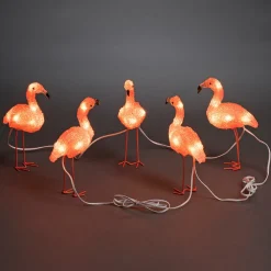 Flamingo LED sfeerlamp in een set van 5