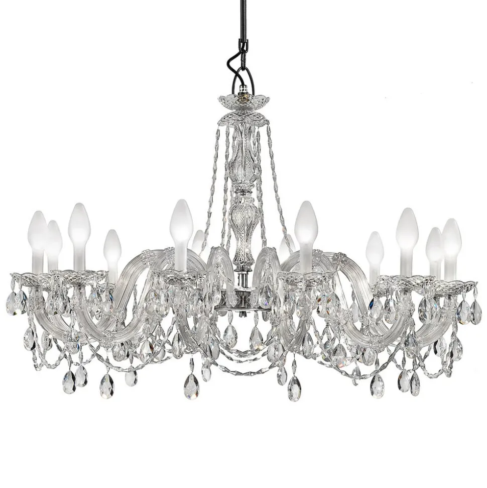 12-flammige LED buiten kroonluchter Drylight S12